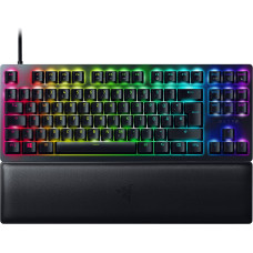 Razer DE layout - Razer Huntsman V2 TKL, gaming keyboard (black, Razer Clicky Optical (Purple))