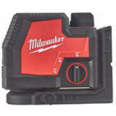 Milwaukee LASER KRZYŻOWY + PION ZIELONY AKUM. USB 30m L4CLLP-301C