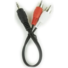 Gembird CABLE AUDIO 3.5MM TO 2RCA 0.2M/CCA-458/0.2 GEMBIRD