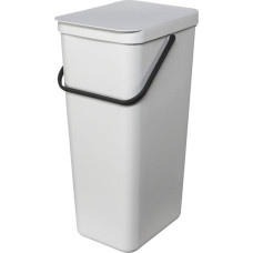 Brabantia Sort & Go Waste Bin Light Grey 40 L