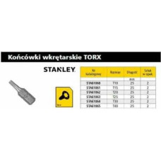 Stanley KOŃCÓWKA TORX T25 x 25mm /2szt.