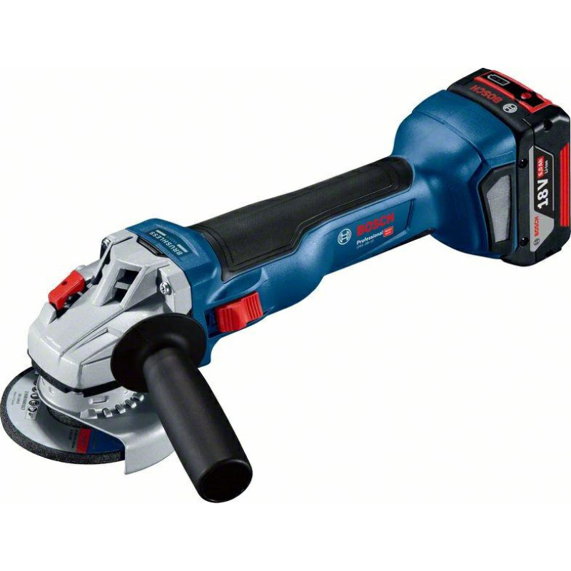 Bosch ANGLE GRINDER 18V 125MM 2X5,0AH + L-BOXX GWS 18V-10