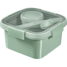 Curver/Keter CURVER POJEMNIK NA ŻYWNOŚĆ KWADRATOWY LUNCH KIT 1,1L  /ZIELONY