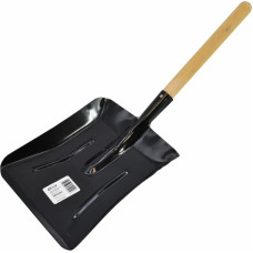 Awtools AW METAL DUSTPAN ASH SCOOP/ WOODEN SHAFT