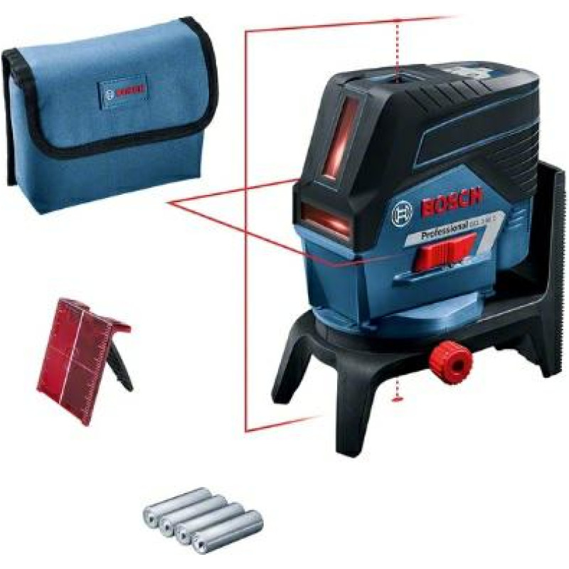 Bosch LASER KRZYŻOWY GCL 2-50 C +UCHWYT RM 2 +ADAPTER AA