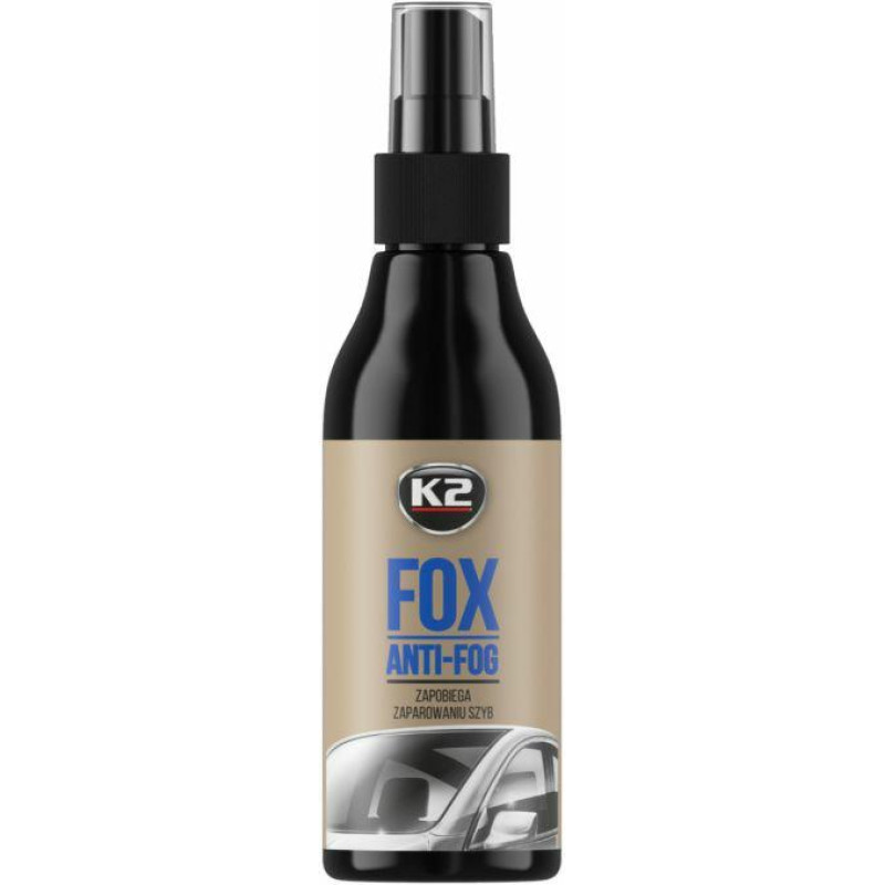 K2 ZAPOBIEGA PAROWANIU SZYB FOX 150ML PŁYN