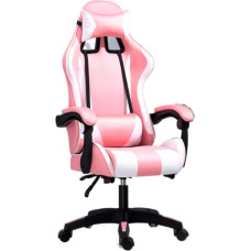 Extralink Gaming | Gaming chair | office, swivel, pink and white, G-525