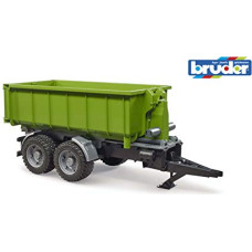 Bruder hook lift trailer for tractors - 02035