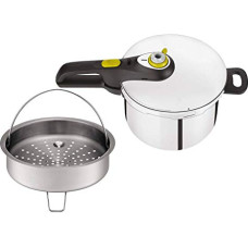 Tefal pressure cooker Secure 5 Neo P2530738 (stainless steel / black, 6 liters)