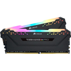 Corsair DDR4 -16 GB -2933 - CL - 16 - Dual Kit, RAM (black, CMW16GX4M2Z2933C16, Vengeance RGB PRO)