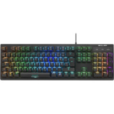 Sharkoon ES layout - Sharkoon SKILLER SGK30, gaming keyboard (black, Huano Blue)