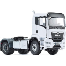 Wiking MAN TGS 18.510 4x4 BL 2-axle tractor, model vehicle (white)