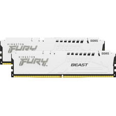 Kingston FURY 64 GB DDR5-5600 Kit, memory (white, KF556C36BWEK2-64, Beast, XMP, EXPO)