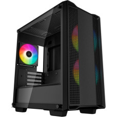 Deepcool CC360 ARGB, tower case (black, tempered glass)