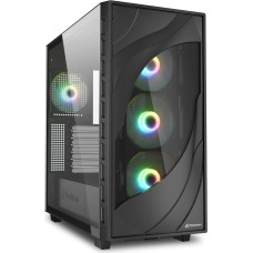 Sharkoon Rebel C80G RGB, tower case (black, tempered glass)