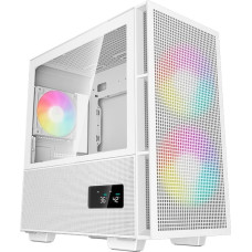 Deepcool CH360 DIGITAL , tower case (white, tempered glass)