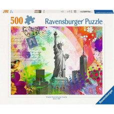 Ravensburger Puzzle Postcard from New York (500 pieces)