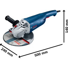 Bosch angle grinder GWS 20-230 J Professional (blue, 2,000 watts)