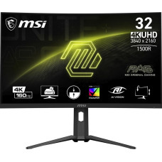 MSI MAG 321CUPDE - 31.5 - black, UltraHD/4k, VA, Curved, Adaptive-Sync, 160Hz panel