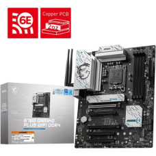 MSI Mainboard|MSI|Intel B760 Express|LGA1700|ATX|Memory DDR4|Memory slots 4|5xPCI-Express 5.0 16x|2xM.2|1xHDMI|1xDisplayPort|4xUSB 2.0|2xUSB 3.2|1xUSB-C|1xPS/2|1xOptical S/PDIF|1xRJ45|5xAudio port|B760GAMPLUSWIFIDDR4