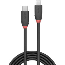 Lindy CABLE USB3.2 C-C 0.5M/BLACK 36905 LINDY