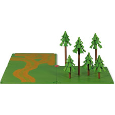 Siku WORLD dirt roads and forest, scenery