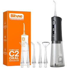 Bitvae Water flosser with nozzles set Bitvae C2 (black)