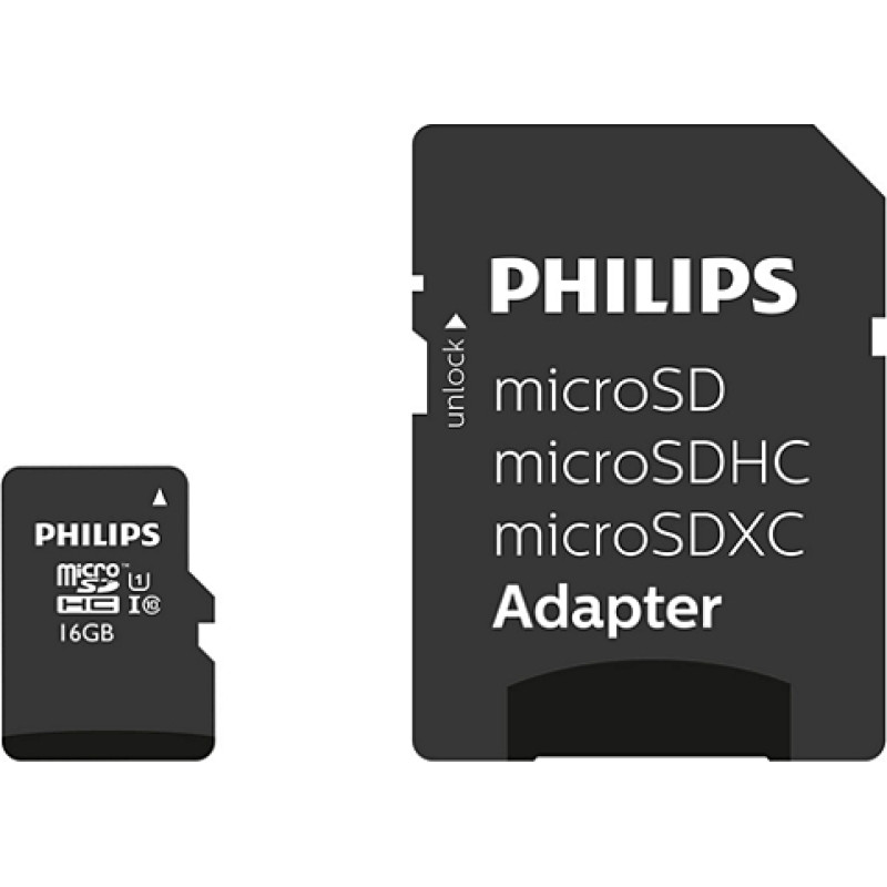 Philips FM16MP45B/00 atminties kortelė 16 GB MicroSDHC UHS-I Klasės 10