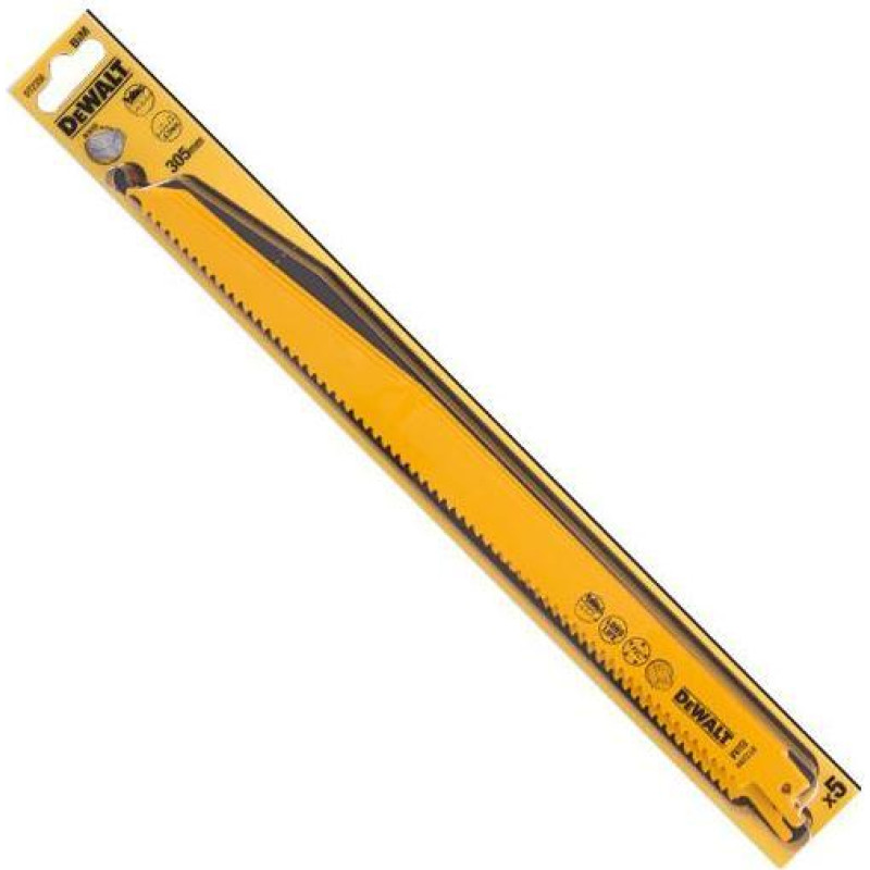 Dewalt BRZESZCZOT DO PIŁY SZABLASTEJ 305x4,2mm S1411VF DREWNO /5szt.