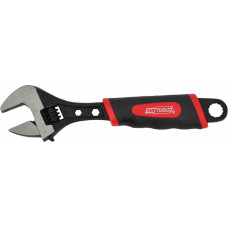 Awtools AW ADJUSTABLE PIPE WRENCH/ RUBBER HANDLE 250mm