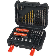 Black+Decker BLACK & DECKER DRILL BITS AND BITS SET 50PCS