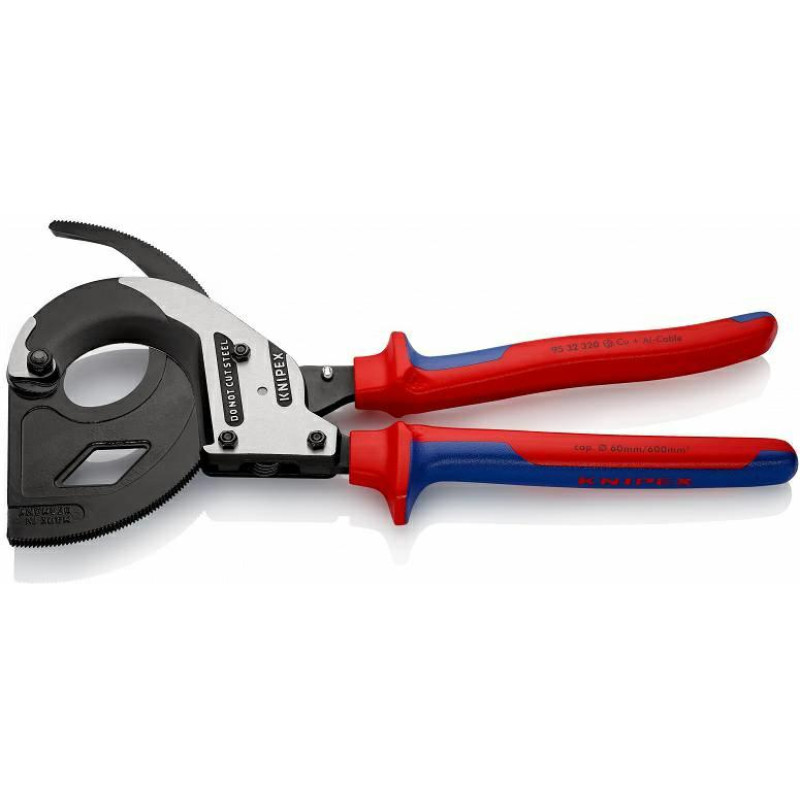 Knipex NOŻYCE DO CIĘCIA KABLI I PRZEWODÓW DO 60mm