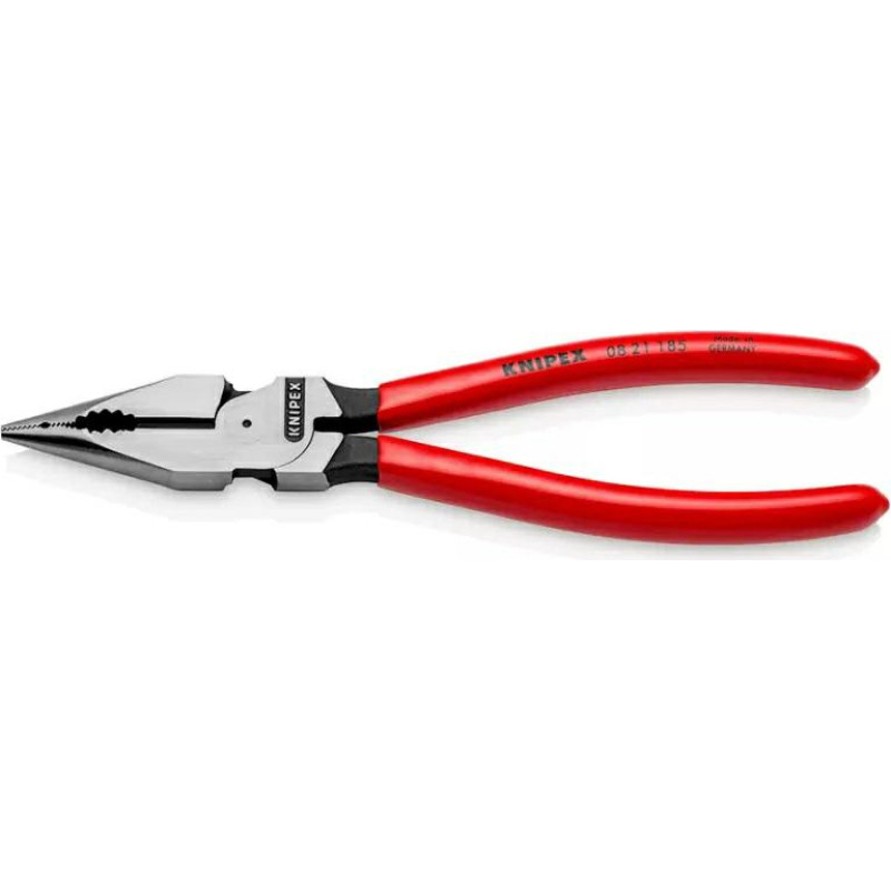 Knipex SZCZYPCE UNIWERSALNE Z OSTRO ZAKOŃCZONYMI SZCZĘKAMI 185mm