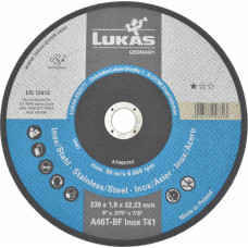 Lukas-Erzett LUKAS TARCZA DO METALU 230mm x 1,9mm A46T-BF* INOX