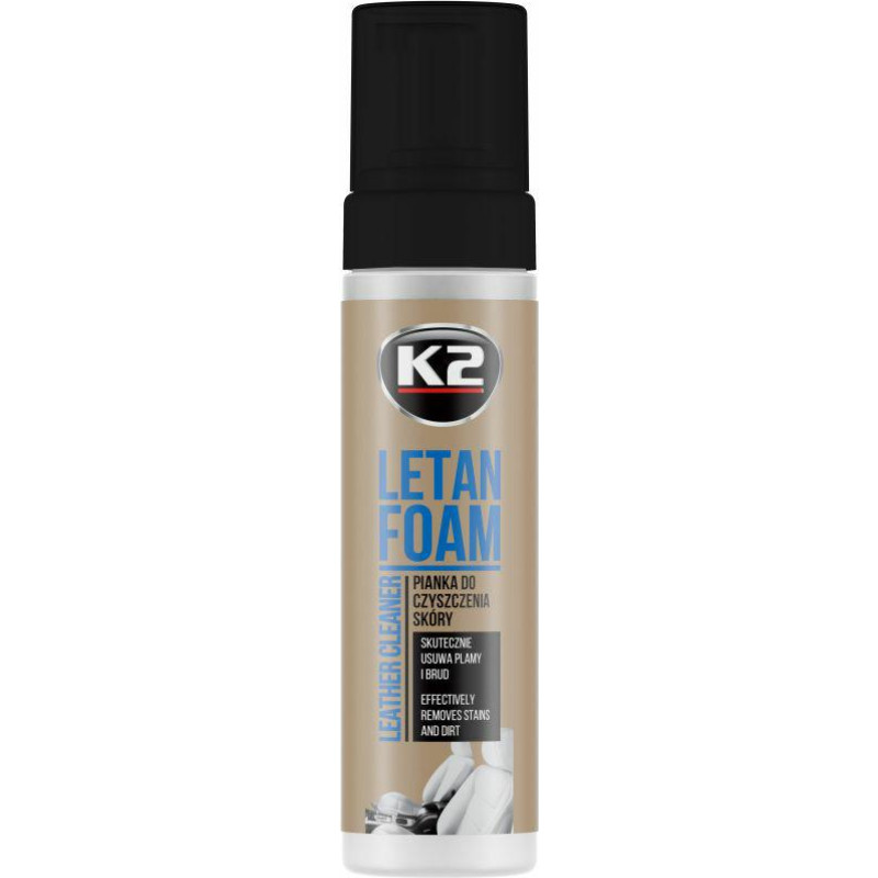 K2 PIANKA DO CZYSZCZENIA SKÓRY LETAN FOAM 200ML