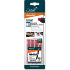 Pica-Marker Pica VISOR permanent replacement refills red / SB