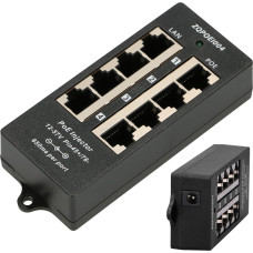 Extralink 4 Port | PoE Injector | 4x 100Mb/s RJ45