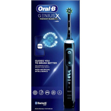 Oral-B Genius X Suaugusiems Vibruojantis dantų šepetėlis Juoda