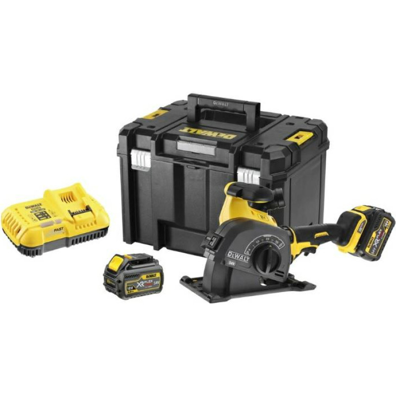 Dewalt FLEXVOLT BRUZDOWNICA 54V 125mm 2x6,0Ah DCG200T2