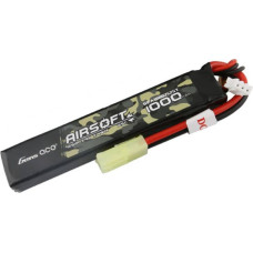 Gens Ace 25C 1000mAh 2S1P 7.4V Airsoft Gun Lipo Battery with mini Tamiya Plug