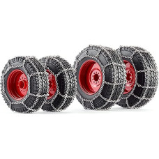 Wiking wheels with chains Fendt 828, model vehicle