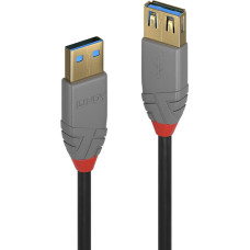 Lindy CABLE USB3.2 EXTENSION 2M/ANTHRA 36762 LINDY