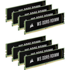 Corsair DDR5 - 256GB - 5600 - CL - 40 ECC (8x 32 GB) Octo-Kit, RAM (black, CMA256GX5M8B5600C40, WS, INTEL XMP)