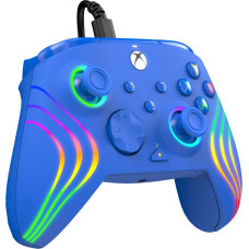 PDP Afterglow Wave Wired, Gamepad (blue, for Xbox & PC)