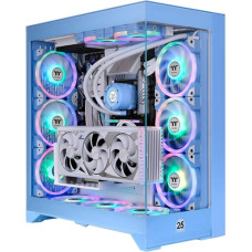 Thermaltake CTE E600 MX , Tower case (light blue, tempered glass x 2)