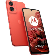 Motorola moto g35 - 6.72 -  5G 128GB, mobile phone (Guava Red, synthetic leather, Android 14, 4 GB)