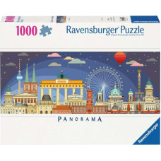 Ravensburger Puzzle Panorama - Night in Berlin (1000 pieces)
