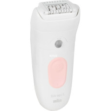 Braun Silk-épil 5-000, epilator (white/pink, incl. cleaning brush)