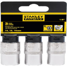 Stanley ZESTAW NASADEK 1/2 FATMAX 17, 18, 19mm