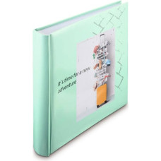 Hama Journey nuotraukų albumas Mėtų spalva 400 lapai 10 x 15 Knyginis įrišimas